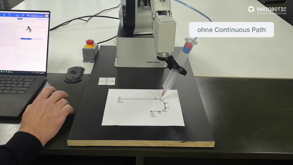 Dispensing with the DOBOT MG400 robot